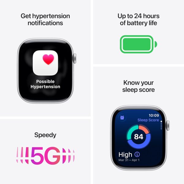 Apple Smart Watch Series 11 GPS + Cellular (42mm Titanium Case) - Imagen 2