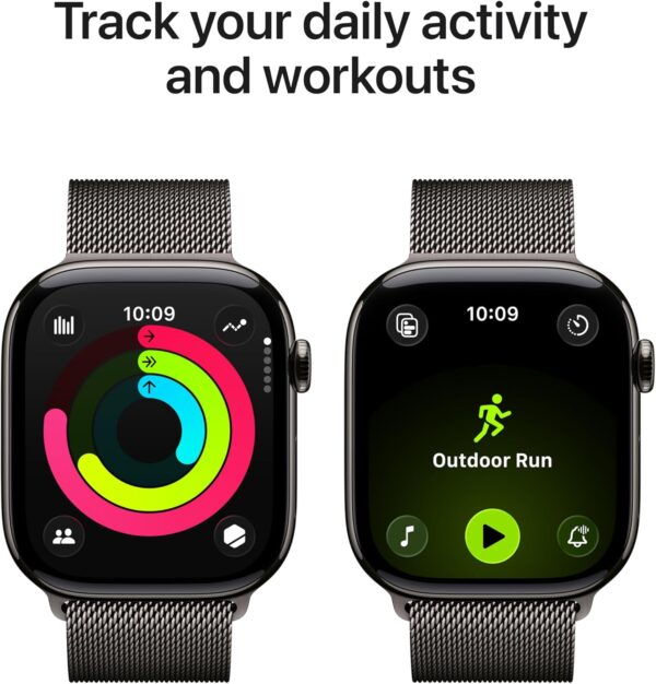 Apple Smart Watch Series 11 GPS + Cellular (46mm Titanium Case) - Imagen 3