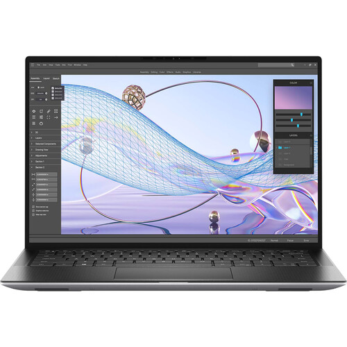 Laptop Dell Mobile Precision 5470 de 14" (plateada) I7 12GEN  16GB  512GB  W11 PRO NVIDIA RTX A1000 4GB