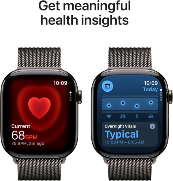 Apple Smart Watch Series 11 GPS + Cellular (46mm Titanium Case) - Imagen 4
