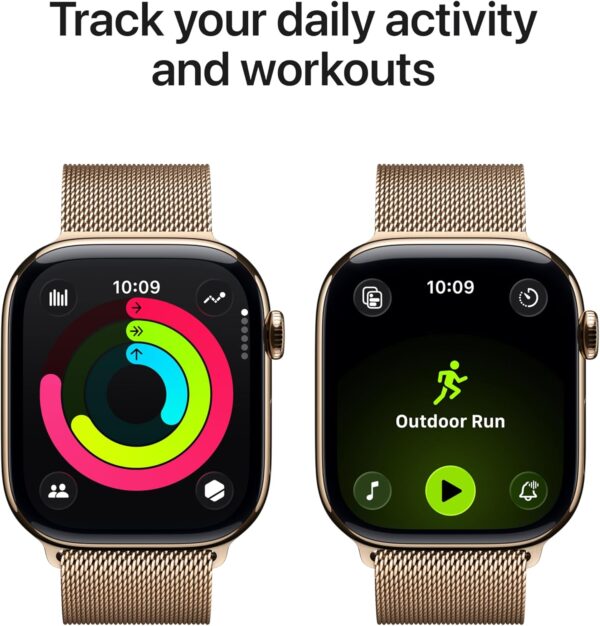 Apple Smart Watch Series 11 GPS + Cellular (42mm Titanium Case) - Imagen 3