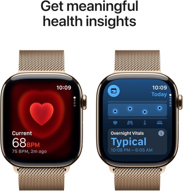 Apple Smart Watch Series 11 GPS + Cellular (42mm Titanium Case) - Imagen 4