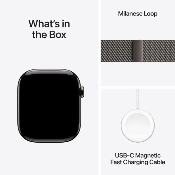 Apple Smart Watch Series 11 GPS + Cellular (46mm Titanium Case) - Imagen 6